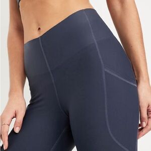Old Navy Powersoft sculpt Women's navy High-Rise Leggings